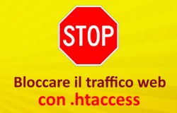 Come bloccare traffico in ingresso su Apache utilizzando il file .htaccess