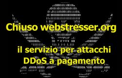 Chiuso Webstresser, il servizio per attacchi DDoS a pagamento