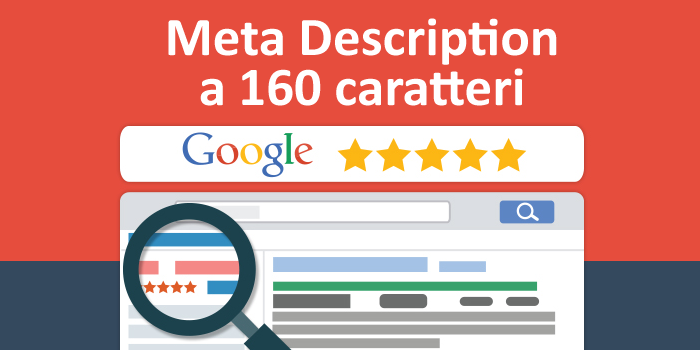 Google riduce nuovamente la lunghezza della meta description a 160 caratteri.