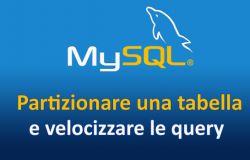 Partizionare una tabella MySQL con milioni di records per velocizzare le query