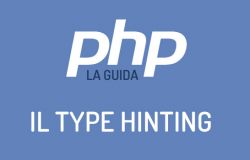 Cos'è il type hinting, la sua evoluzione nelle varie versioni di PHP, ed il controllo sulla tipologia di dato con la modalità strict_mode.