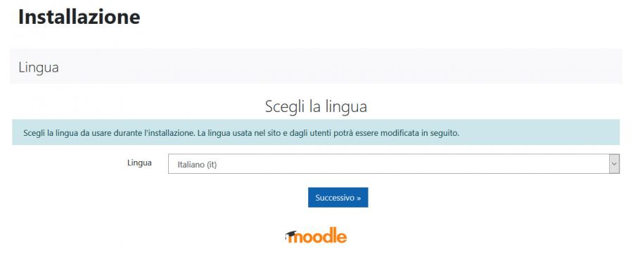 installazione moodle