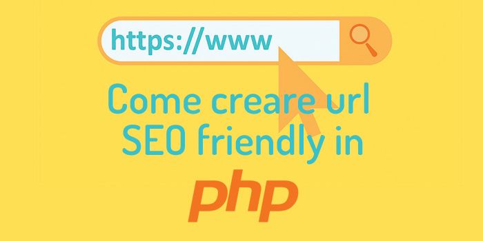 Come creare url SEO friendly in PHP