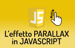 Come realizzare una pagina web con effetto Parallax in javascript